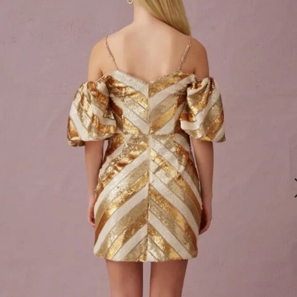 NWOT Revolve Keepsake wonderland sequin dress small - Picture 3 of 7